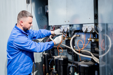 Heat pump installation